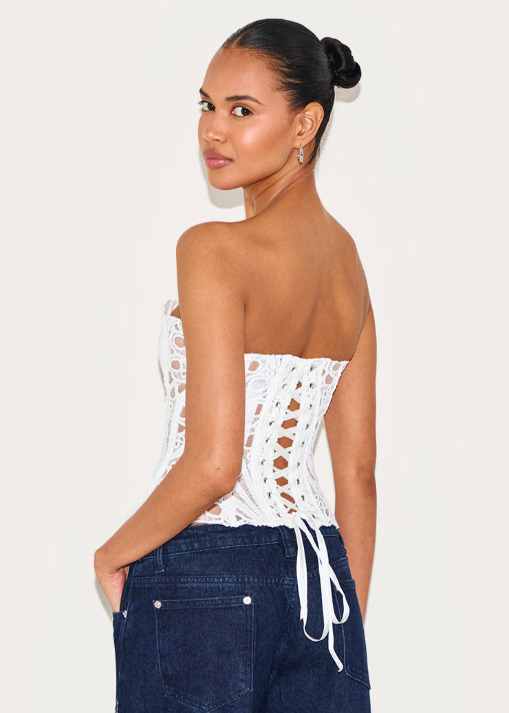 Seashell Lace Corset