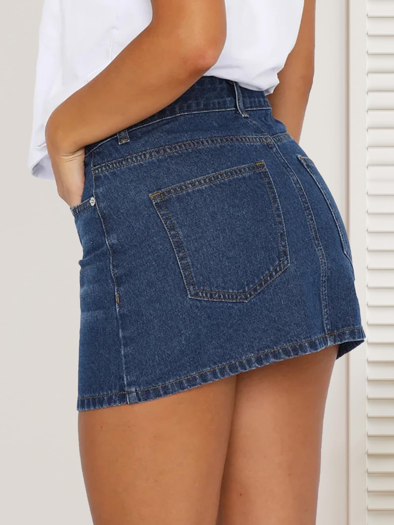 Endless Summer Jean Skirt