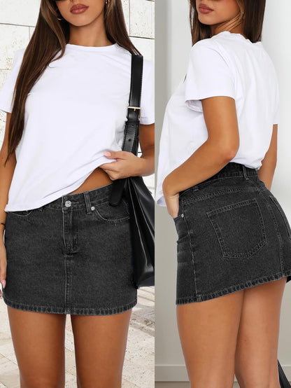 Endless Summer Jean Skirt