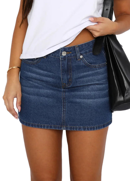 Endless Summer Jean Skirt