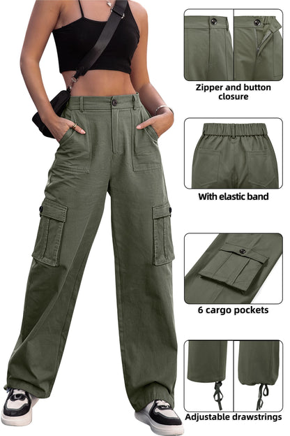 Sweet Utility Wide-Leg Cargo