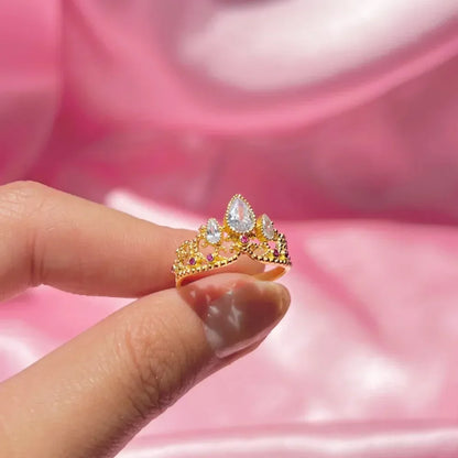 Rapunzel Crown Ring