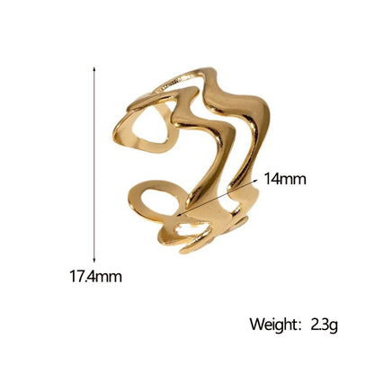 Ebb & Flow Adjustable Ring