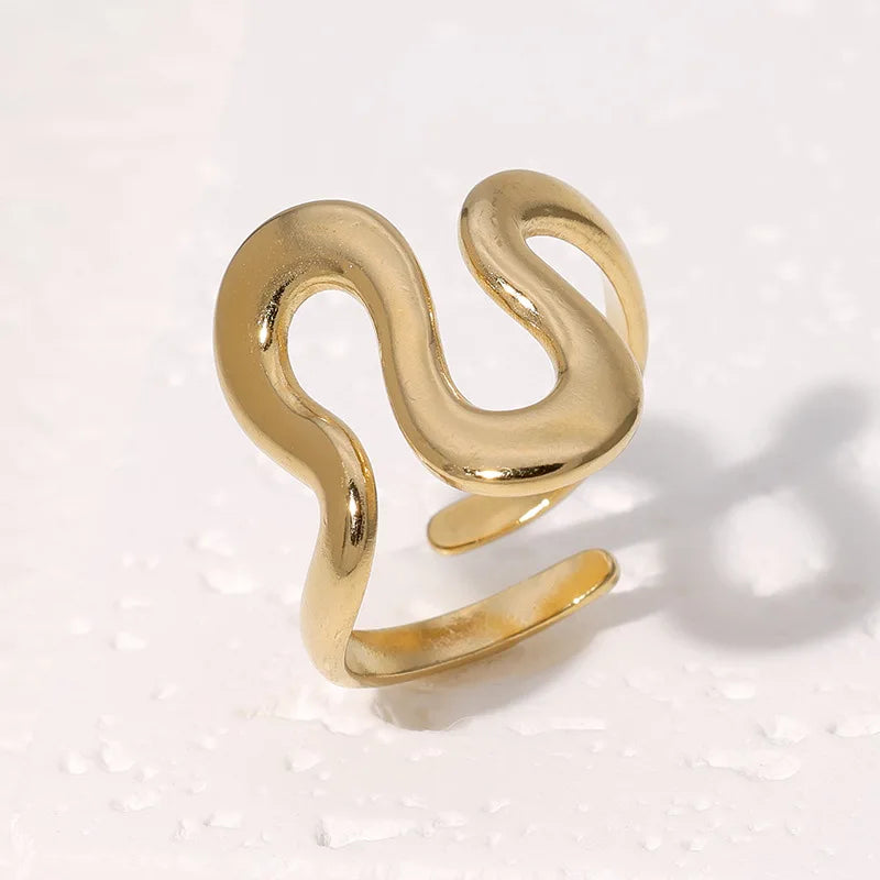 Ebb & Flow Adjustable Ring