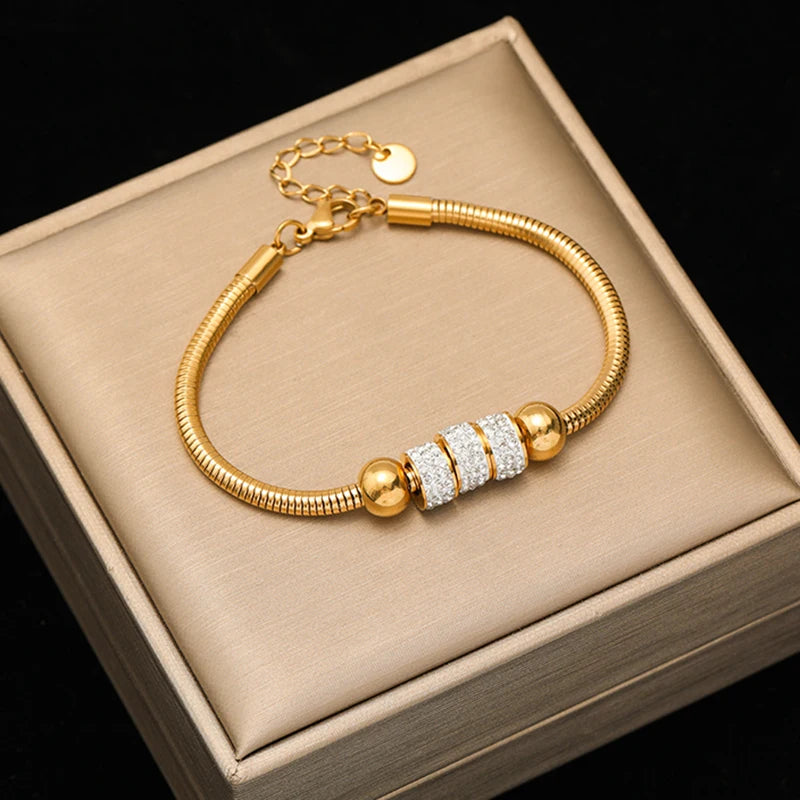 Radiant Luxe Twisted Bracelet