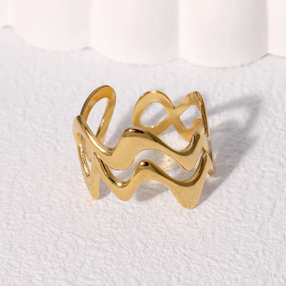 Ebb & Flow Adjustable Ring