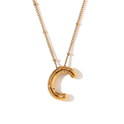 Balloon Initial Necklace