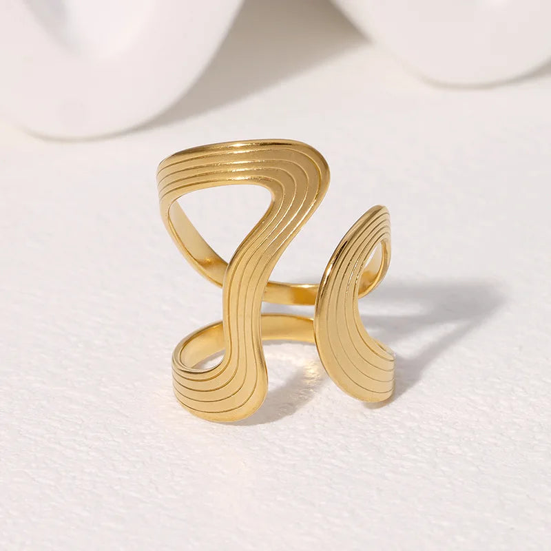 Ebb & Flow Adjustable Ring