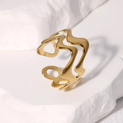 Ebb & Flow Adjustable Ring